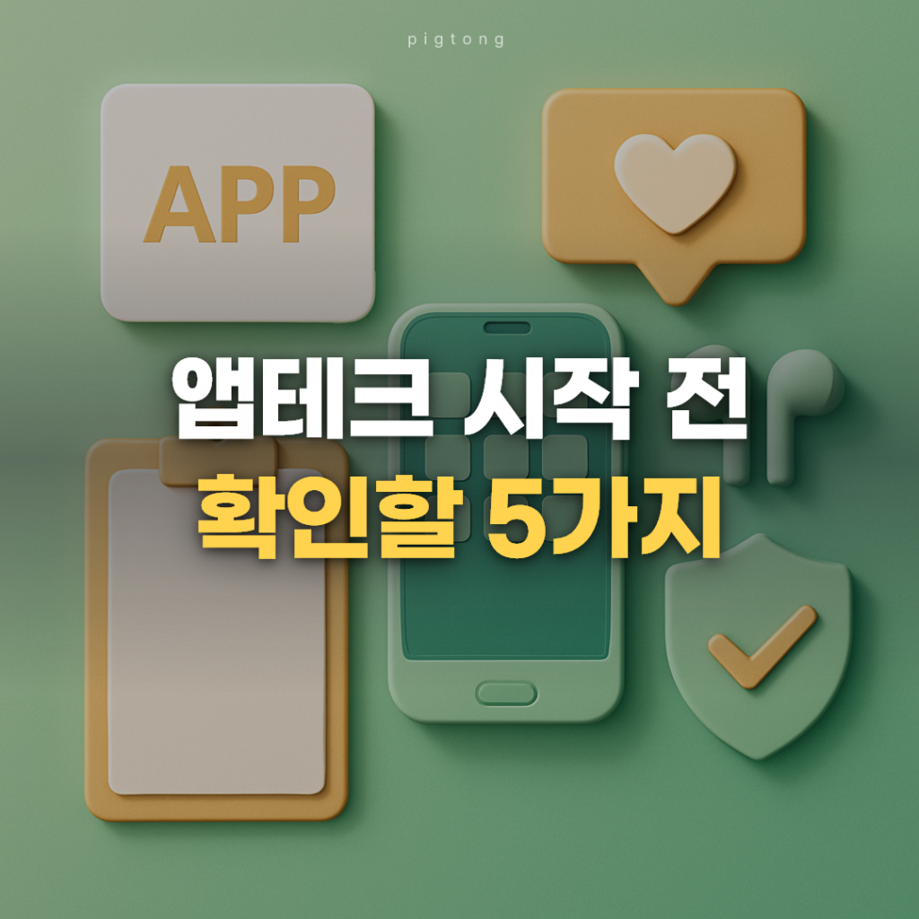 앱테크 시작 전 확인할 5가지 기준 대표 이미지